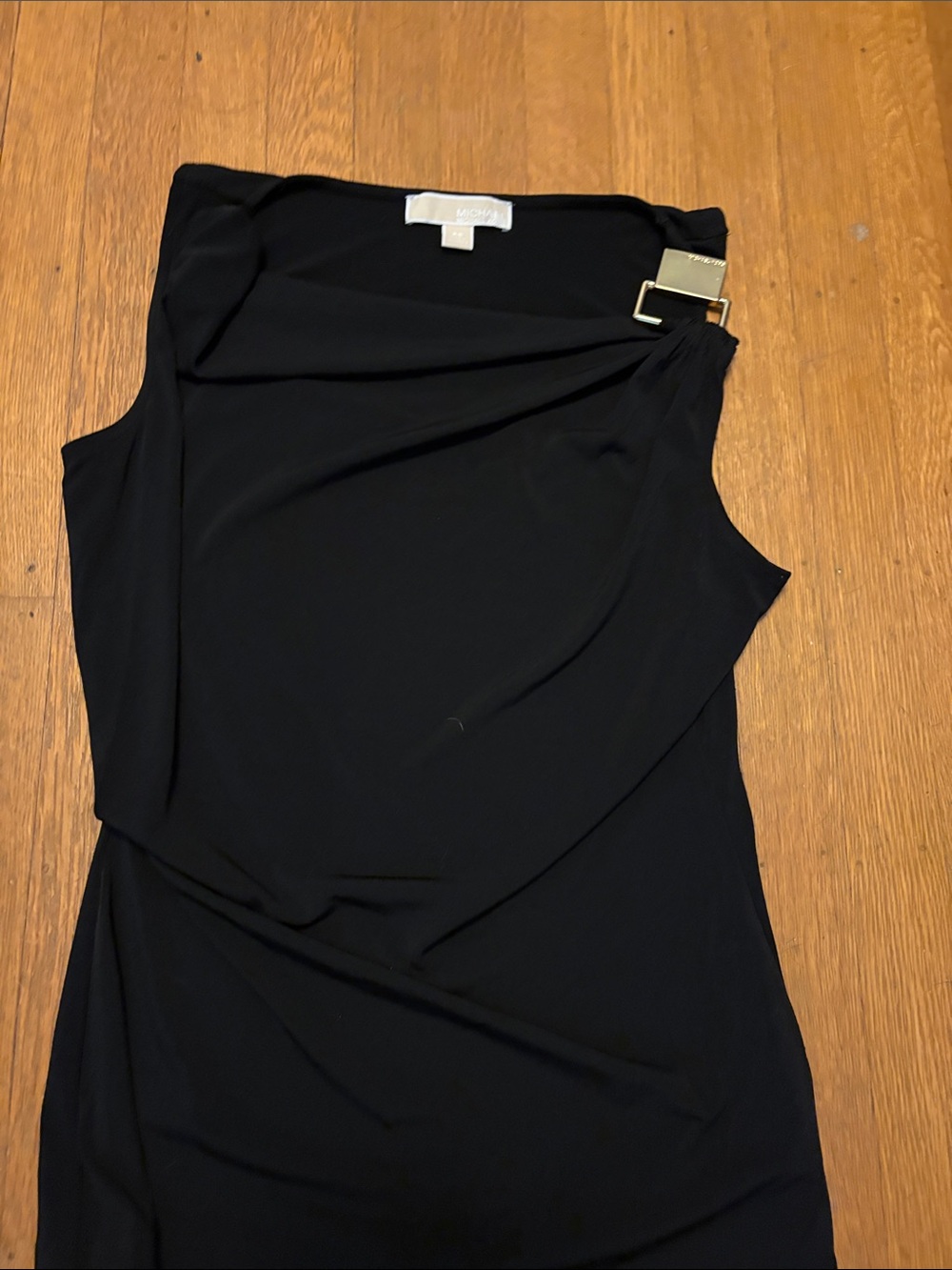 Michael Kors Black Topwith Gold Label Accent